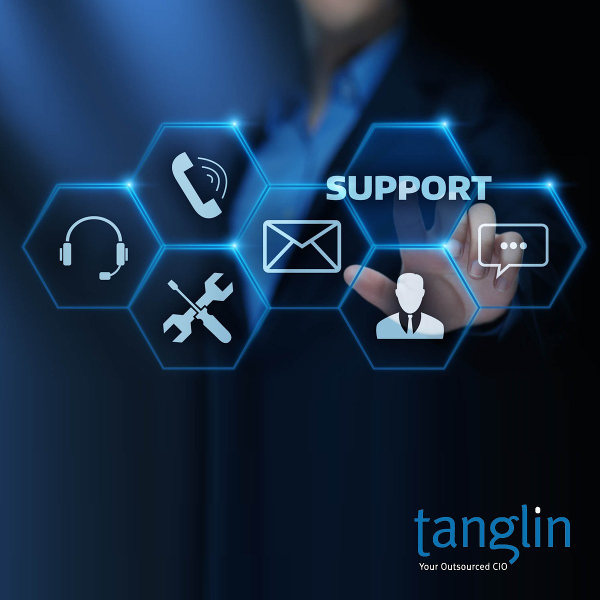 Tanglin support channels &ndash; phone, email, live chat and a dedicated specialist